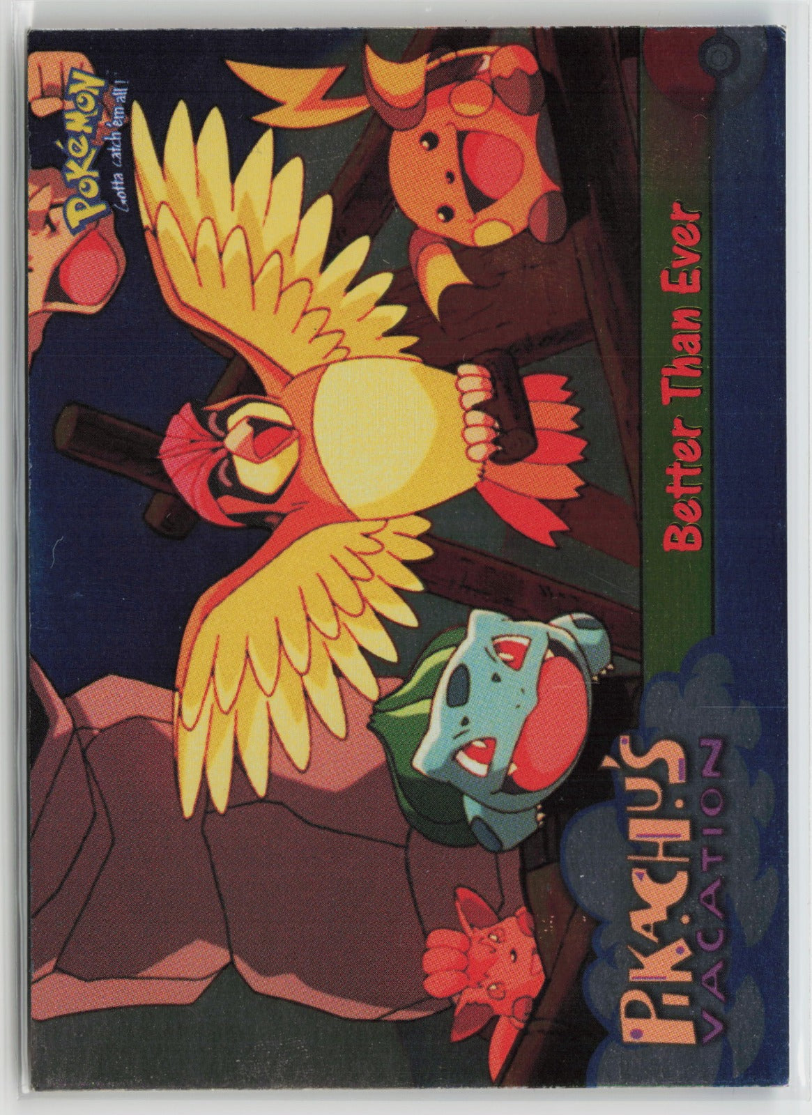 Topps Better Than Ever Foil Pikachu's Vacation #56 LP
