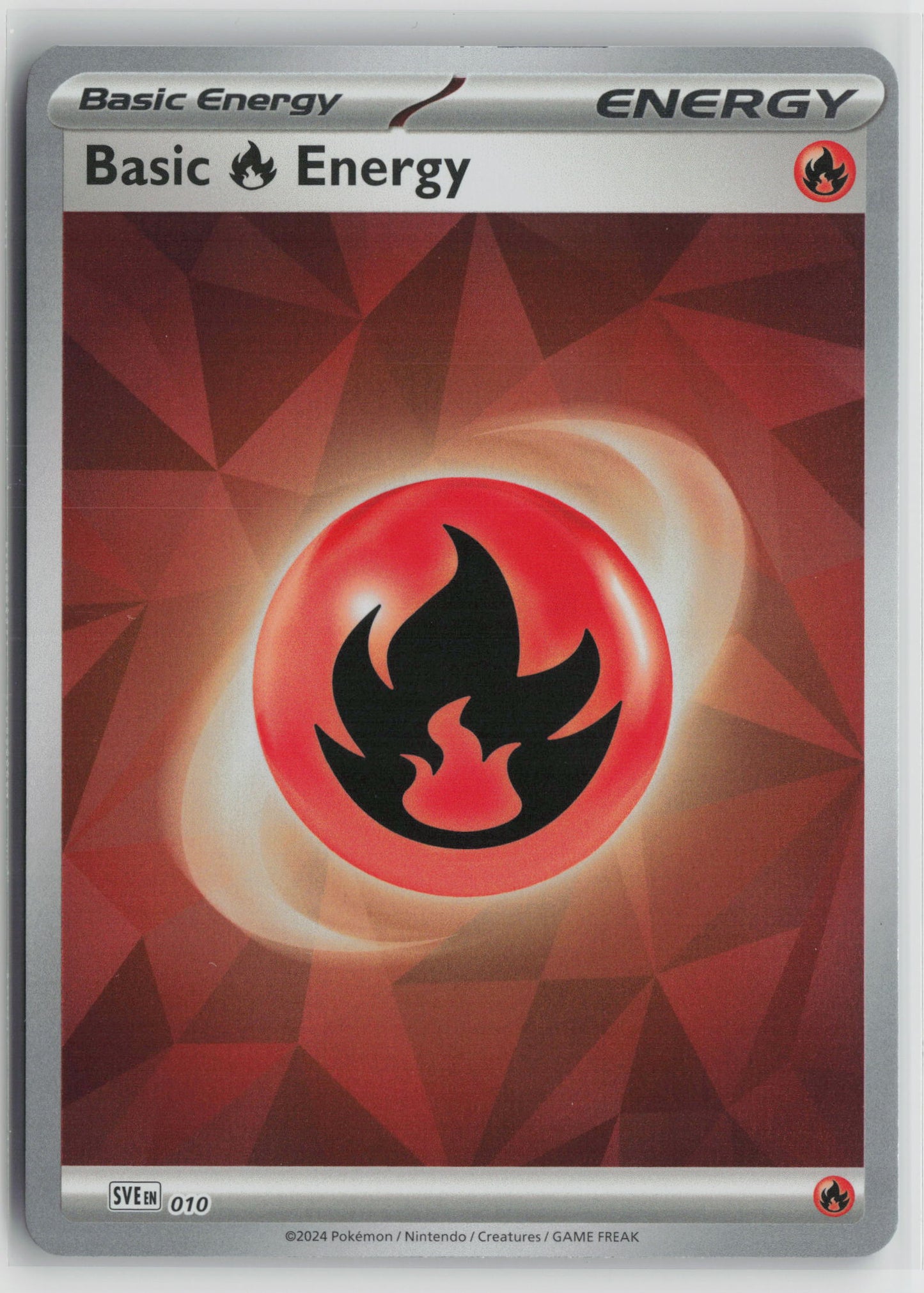 Basic Fire Energy - Common SVE: Scarlet & Violet Energies 010 NM