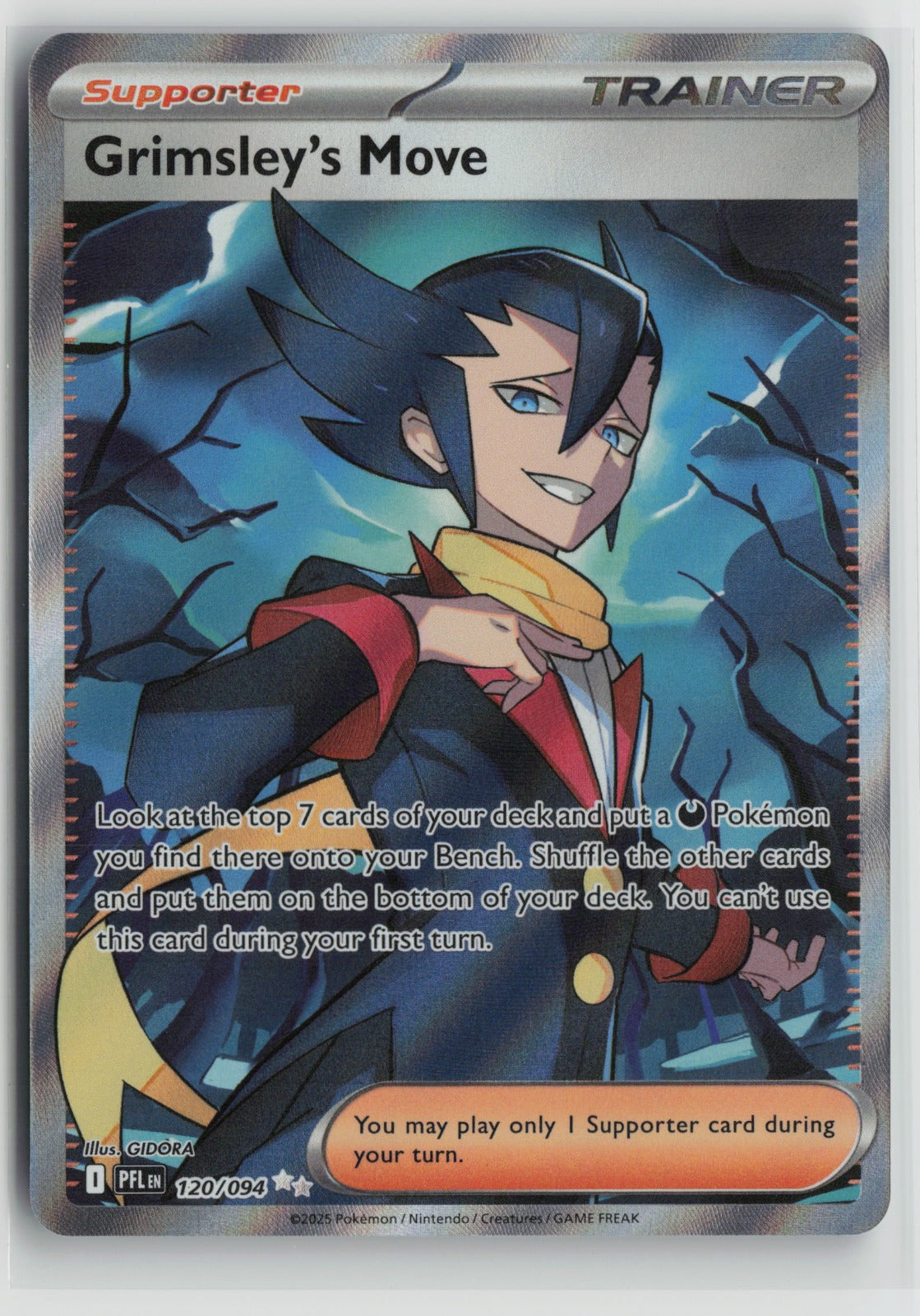Grimsley's Move - Ultra Rare Holo PFL 120/094 NM