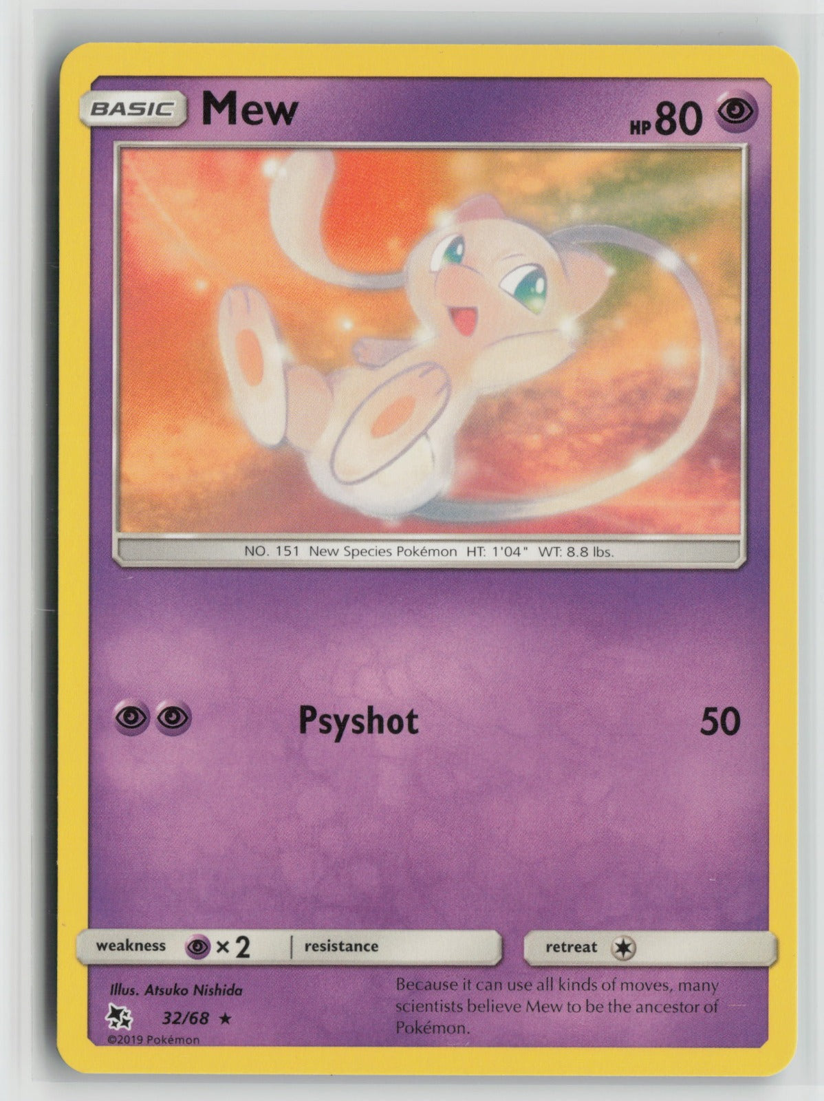 Mew Rare HIF 32/68 NM