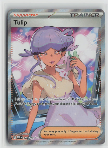 Tulip - Ultra Rare Holo PAR 244/182 NM
