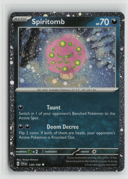 Spiritomb - (Cosmos Holo) Uncommon Holo MCAP 129/198 NM