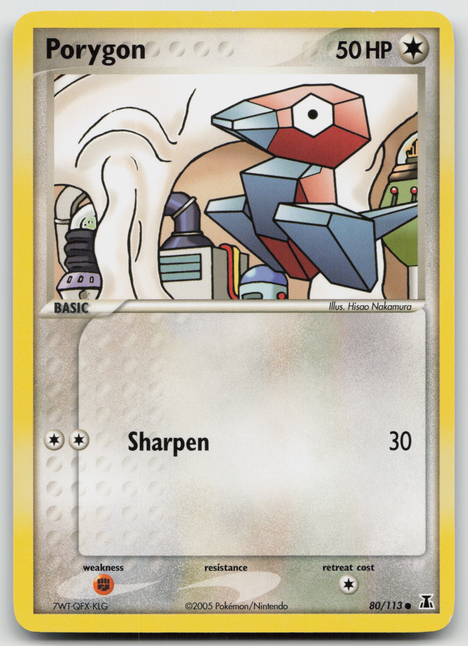 Porygon Common Normal DS 80/113 DMG