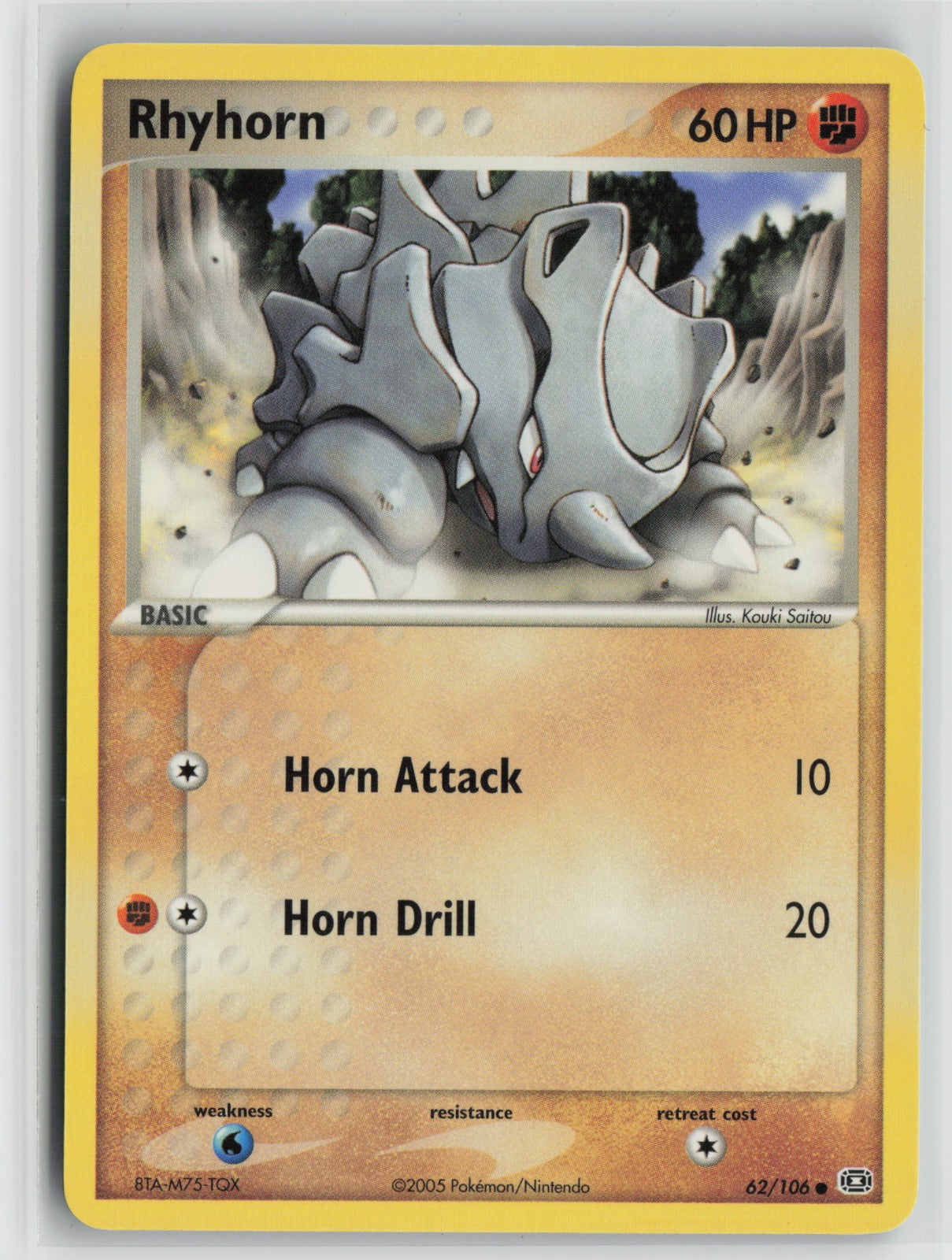 Rhyhorn Common EM 62/106 NM