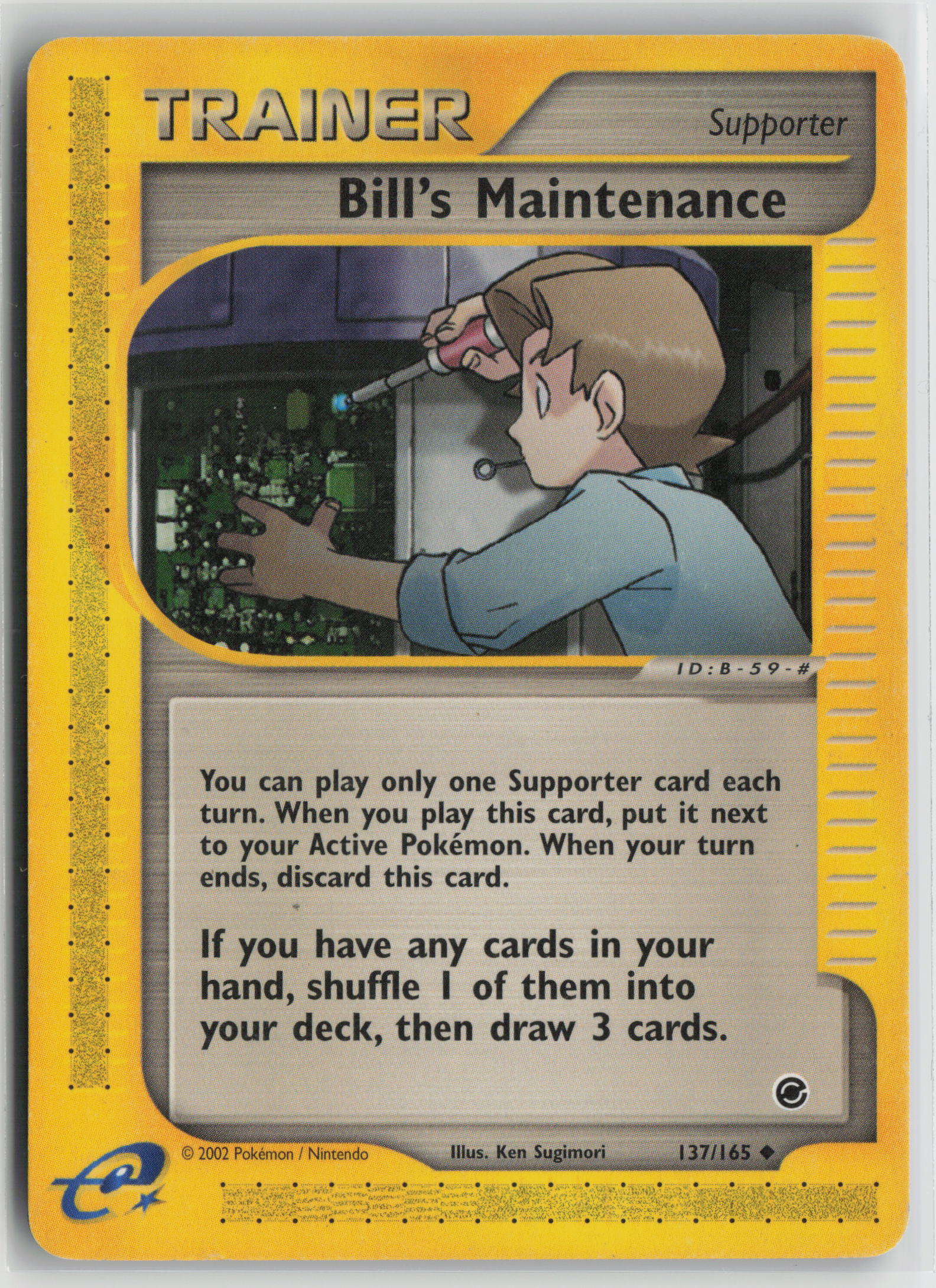 Bill's Maintenance Uncommon Expedition 137/165 LP