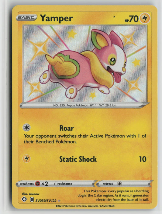 Yamper Shiny Holo Rare SHFSV SV039/SV122 NM