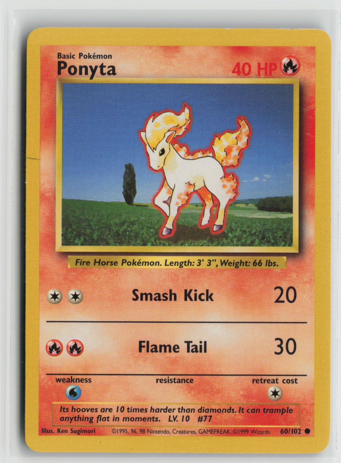 Ponyta Common BS 060/102 HP