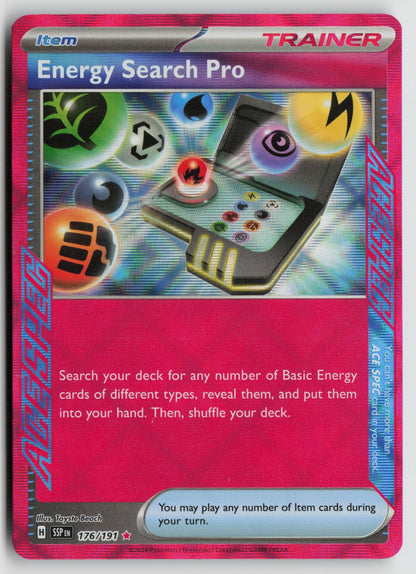 Energy Search Pro ACE SPEC Rare Holo SSP 176/191 NM