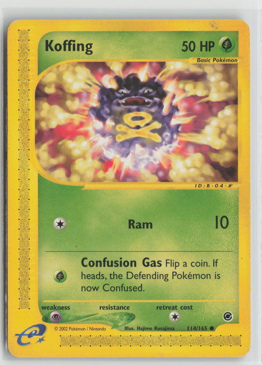 Koffing Common EX 114/165 LP