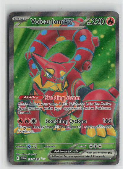 Volcanion ex Ultra Rare Holo JTG 171/159 NM
