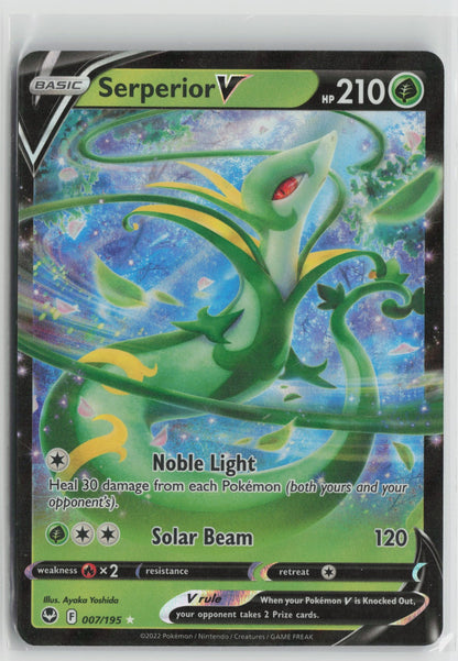 Serperior V Ultra Rare Holo SWSH12 007/195 NM