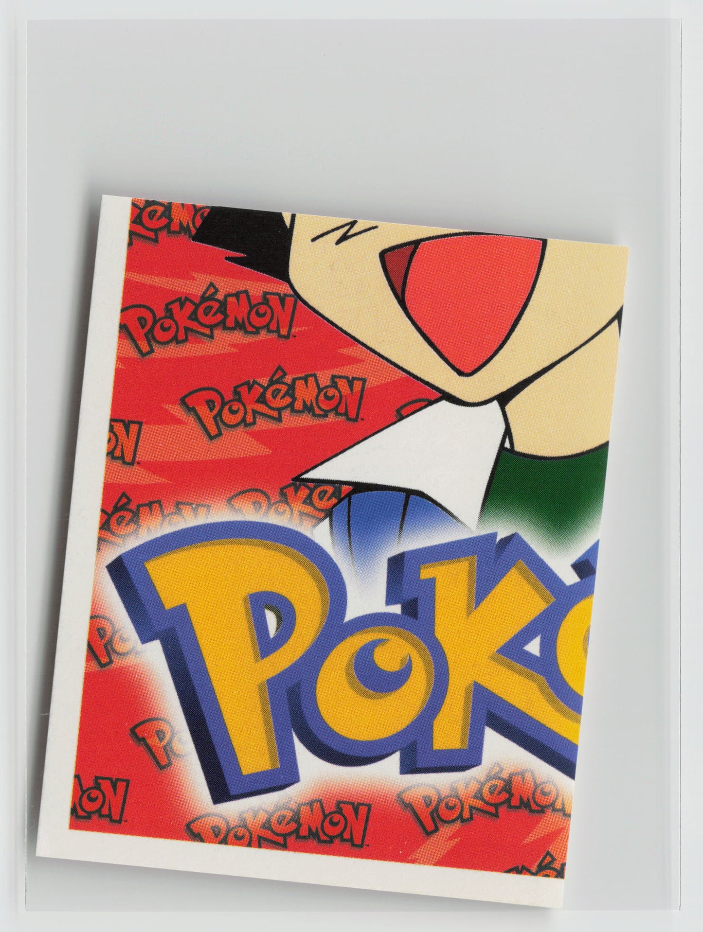Ash & Pikachu - Merlin Topps Sticker 1999 #153 NM