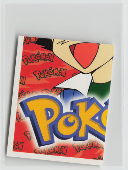 Ash & Pikachu - Merlin Topps Sticker 1999 #153 NM