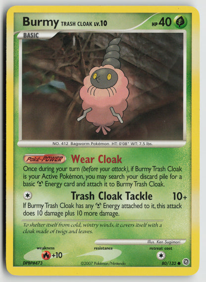 Burmy Trash Cloak Common Secret Wonders 80/132 LP