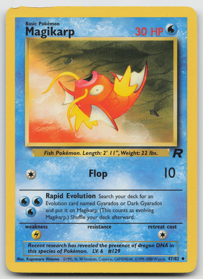 Magikarp Uncommon Unlimited TR 47/82 LP