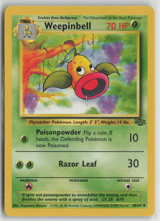Weepinbell Uncommon BS2 064/130 LP