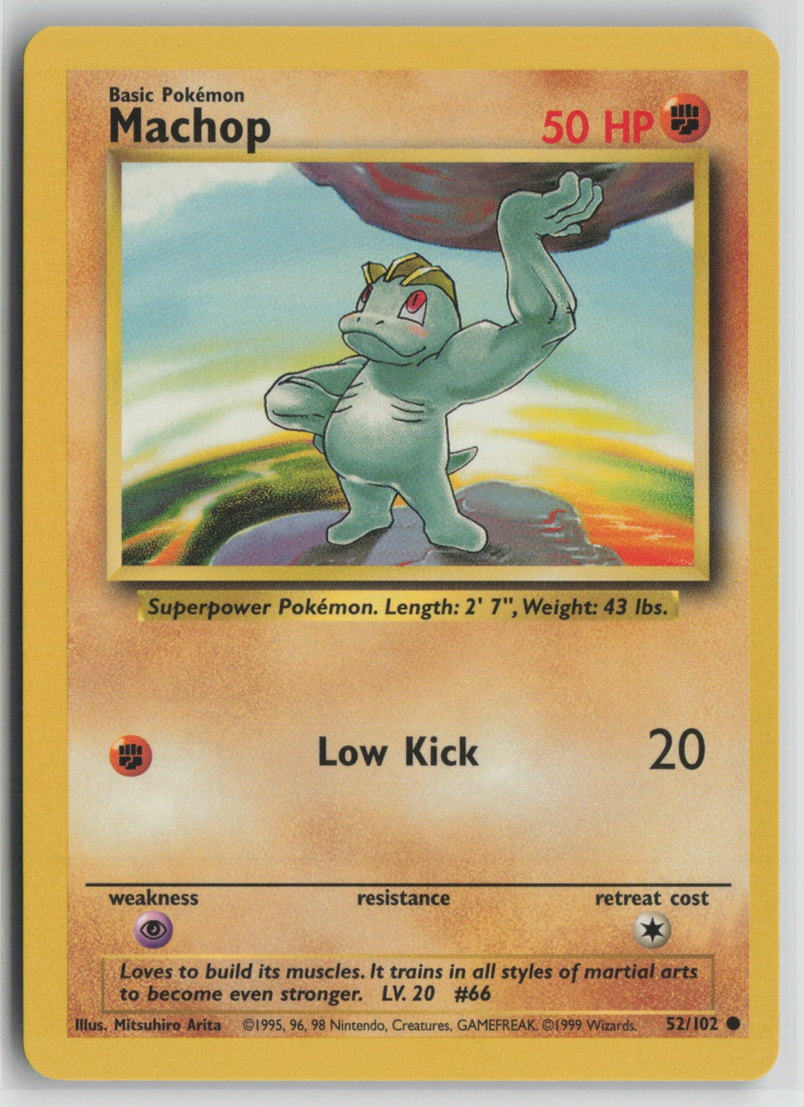 Machop Common BS 052/102 LP