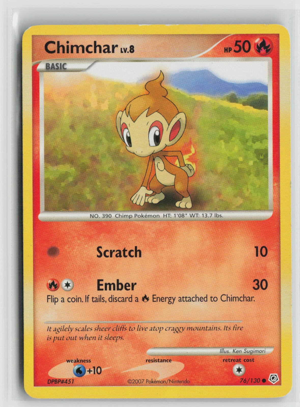 Chimchar Common DP 76/130 HP