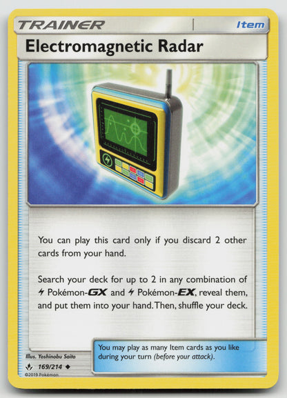Electromagnetic Radar Uncommon Normal SM10 169/214 NM