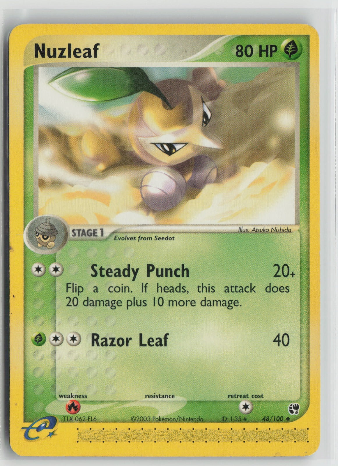 Nuzleaf - Uncommon SS 48/100 DMG