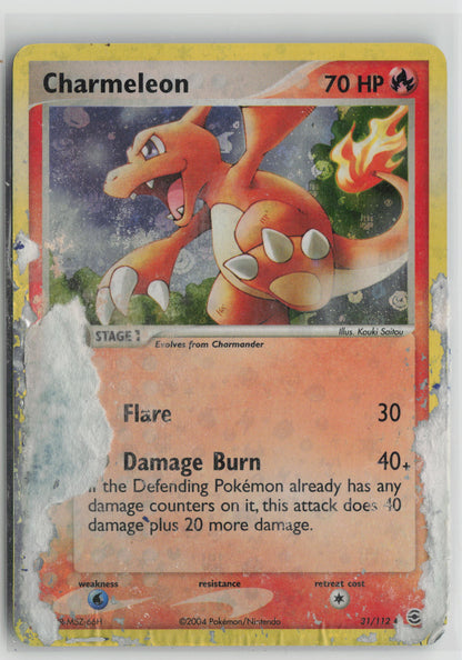 Charmeleon Uncommon FireRed & LeafGreen 31/112 DMG