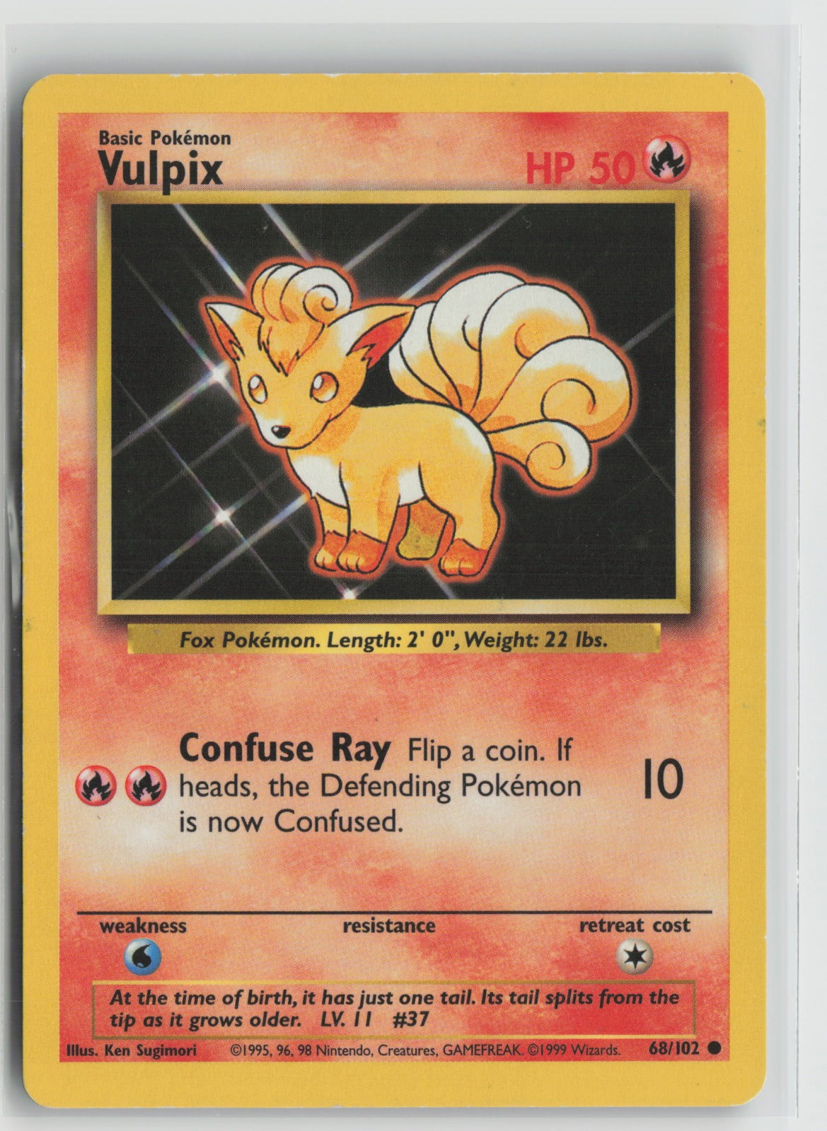Vulpix Common BS 068/102 MP