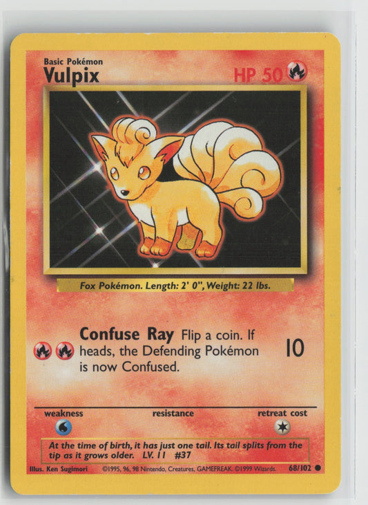 Vulpix Common BS 068/102 MP