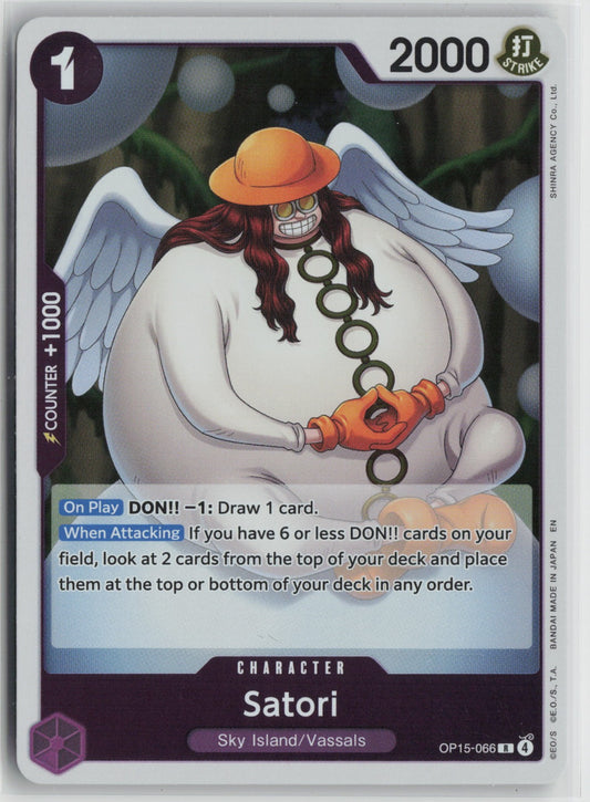 Satori R Foil OP15-EB04 OP15-066 NM