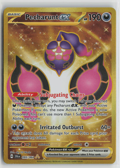 Pecharunt ex - Hyper Rare Holo SFA 095/064 NM