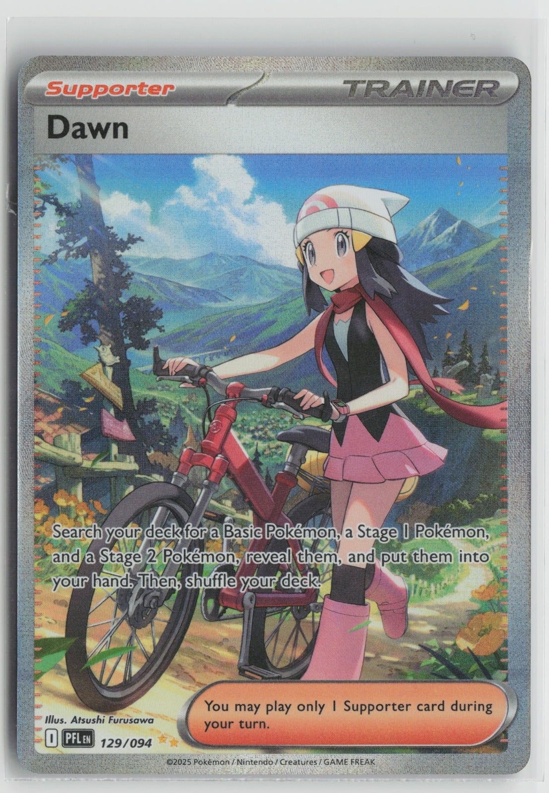 Dawn - Special Illustration Rare Holo PFL 129/094 NM