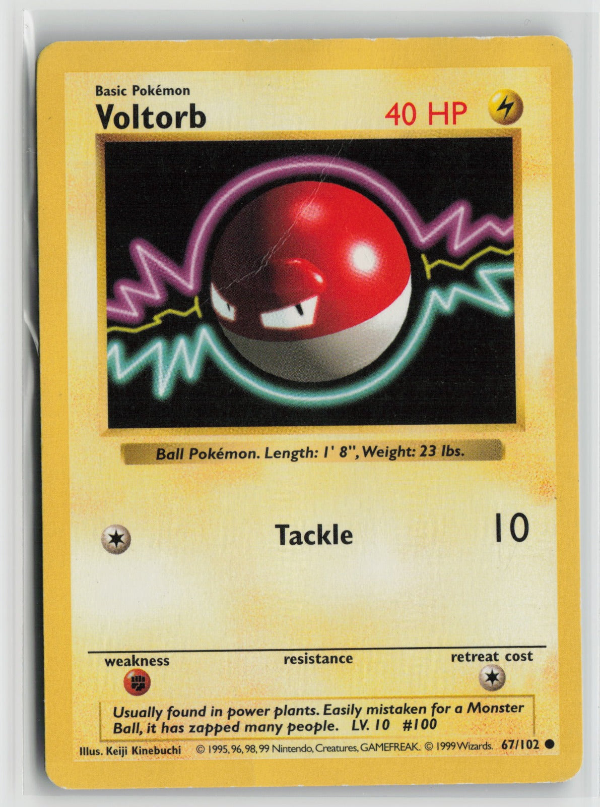 Voltorb Common Unlimited BSS 067/102 DMG