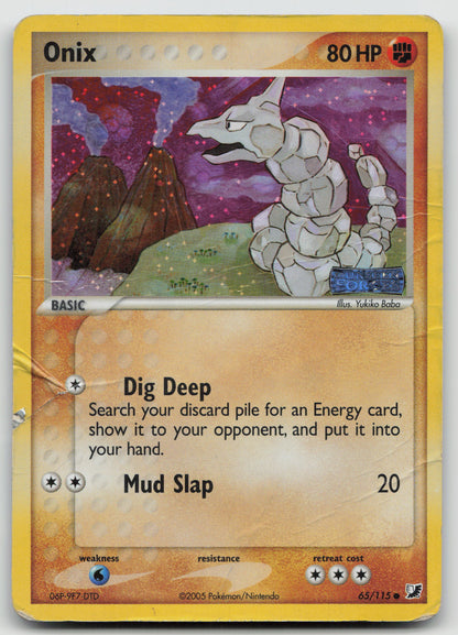 Onix Common Reverse Holo UF 65/115 DMG