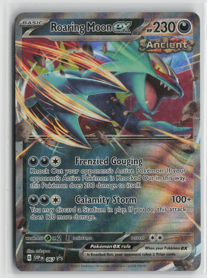 Roaring Moon ex Double Rare Holo PAR 124/182 NM