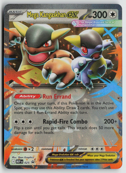 Mega Kangaskhan ex Promo Holo MEP 025 NM