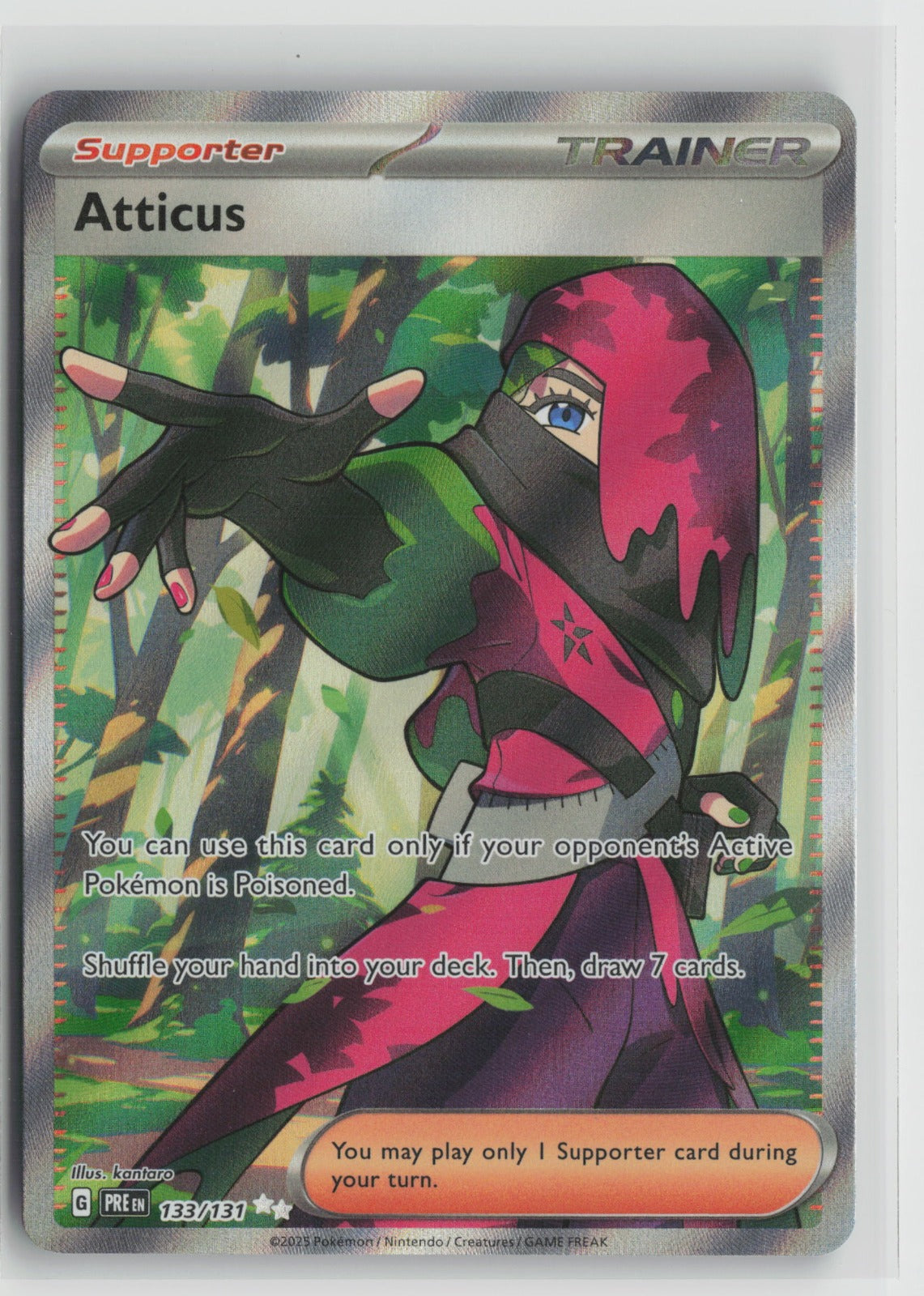 Atticus Ultra Rare Holo PRE 133/131 NM