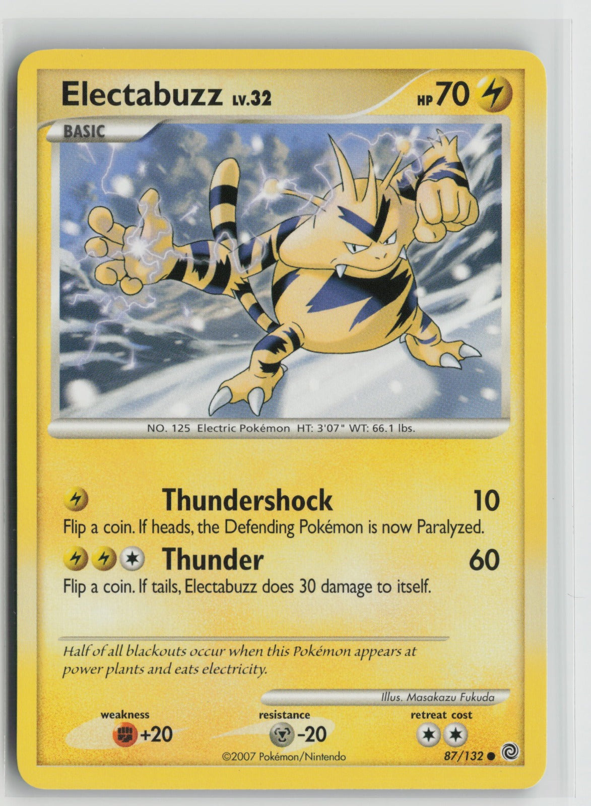 Electabuzz Common SW 87/132 NM