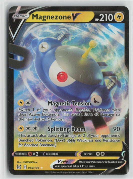 Magnezone V Ultra Rare Holo SWSH11 056/196 NM