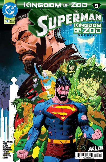 SUPERMAN KINGDOM OF ZOD SPECIAL #1 (ONE SHOT)- CVR A - D - YOU CHOOSE