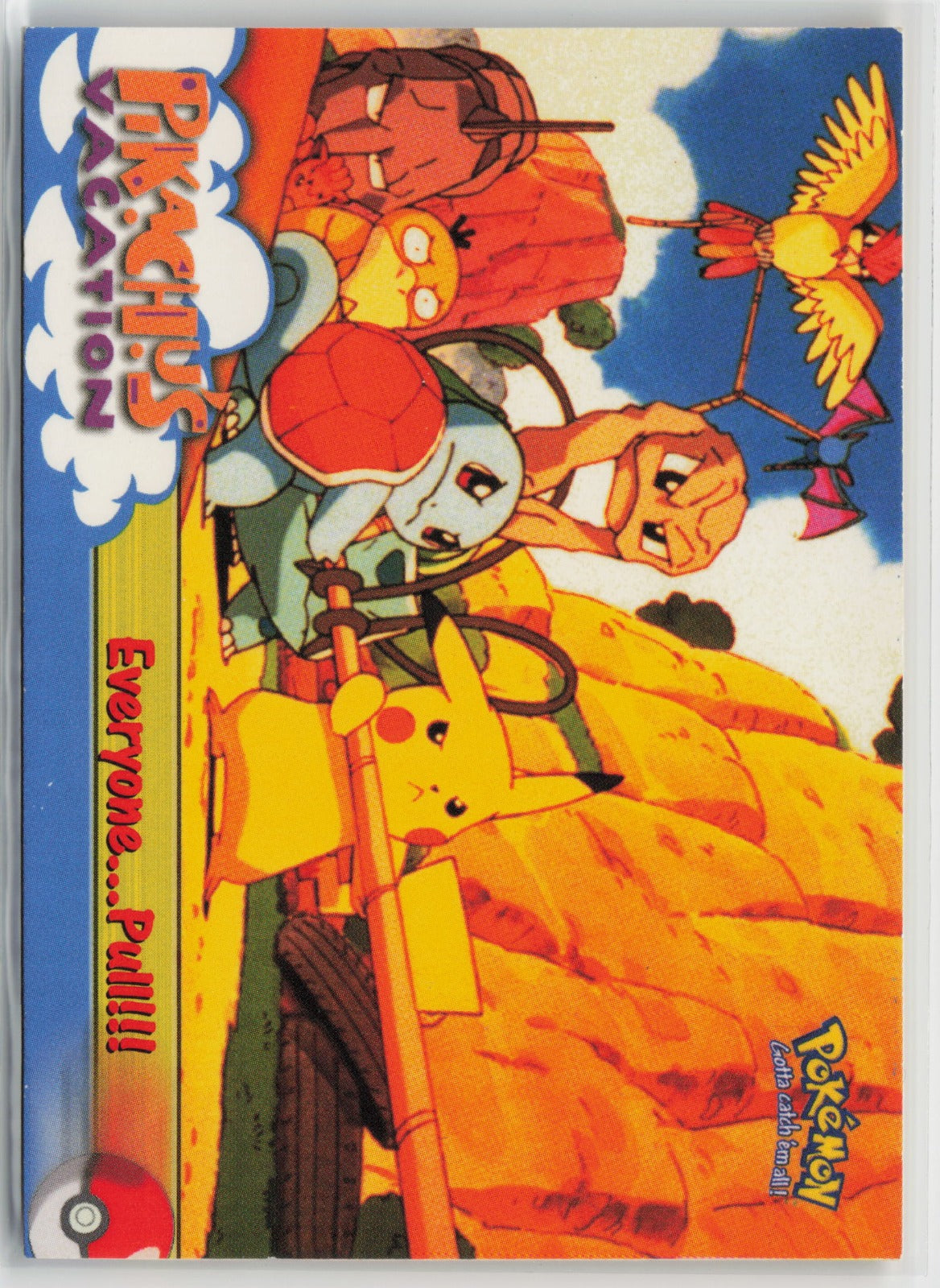 Topps Everyone... Pull!!! Pikachu's Vacation #52 LP