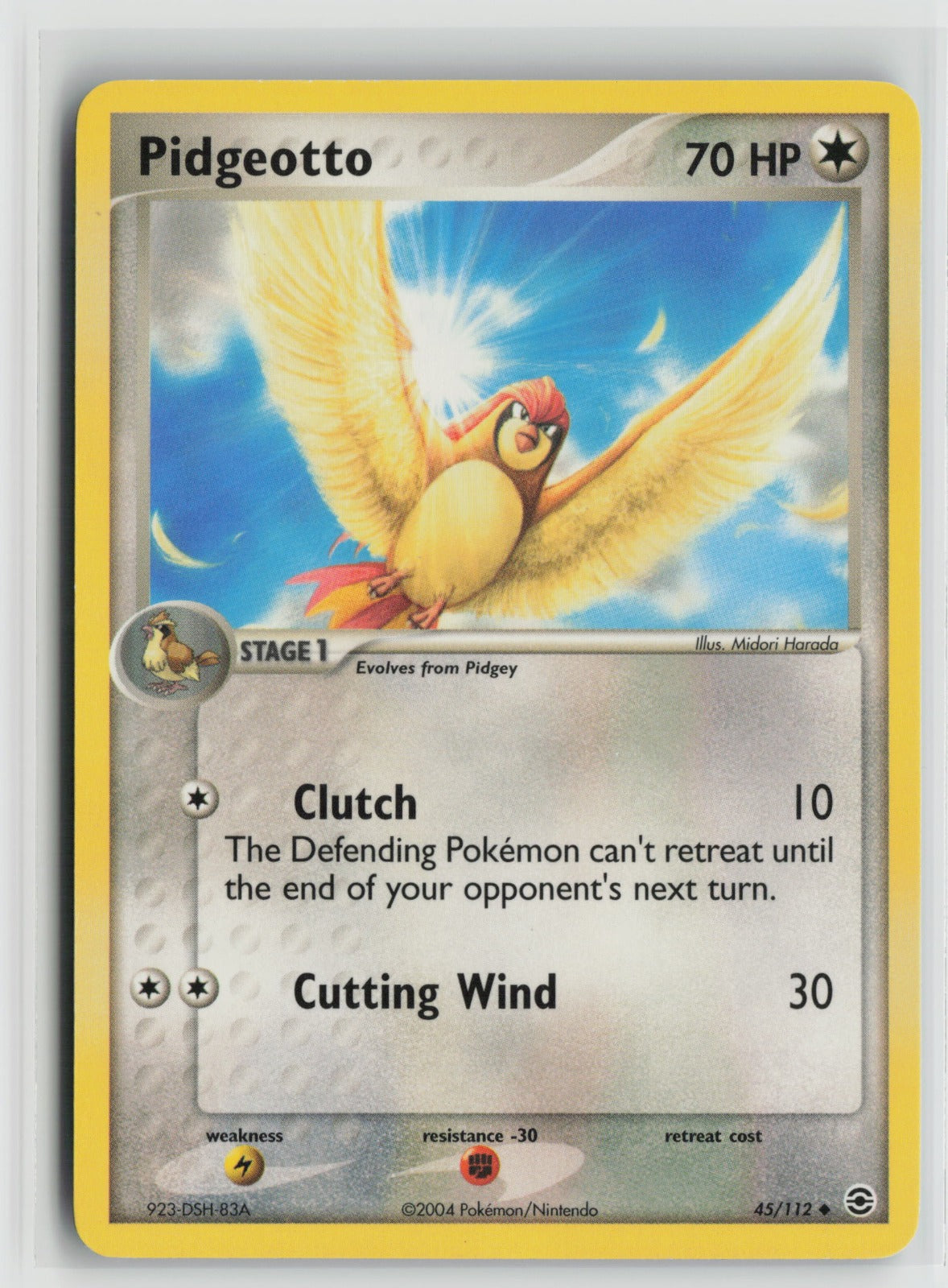 Pidgeotto Uncommon RG 45/112 NM