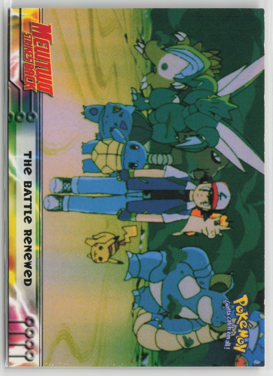Topps The Battle Renewed Mewtwo Strikes Back #32 LP
