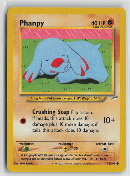 Phanpy Common Unlimited N4 076/105 NM
