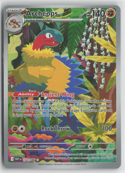Archeops - Illustration Rare Holo WHT 132/086 NM