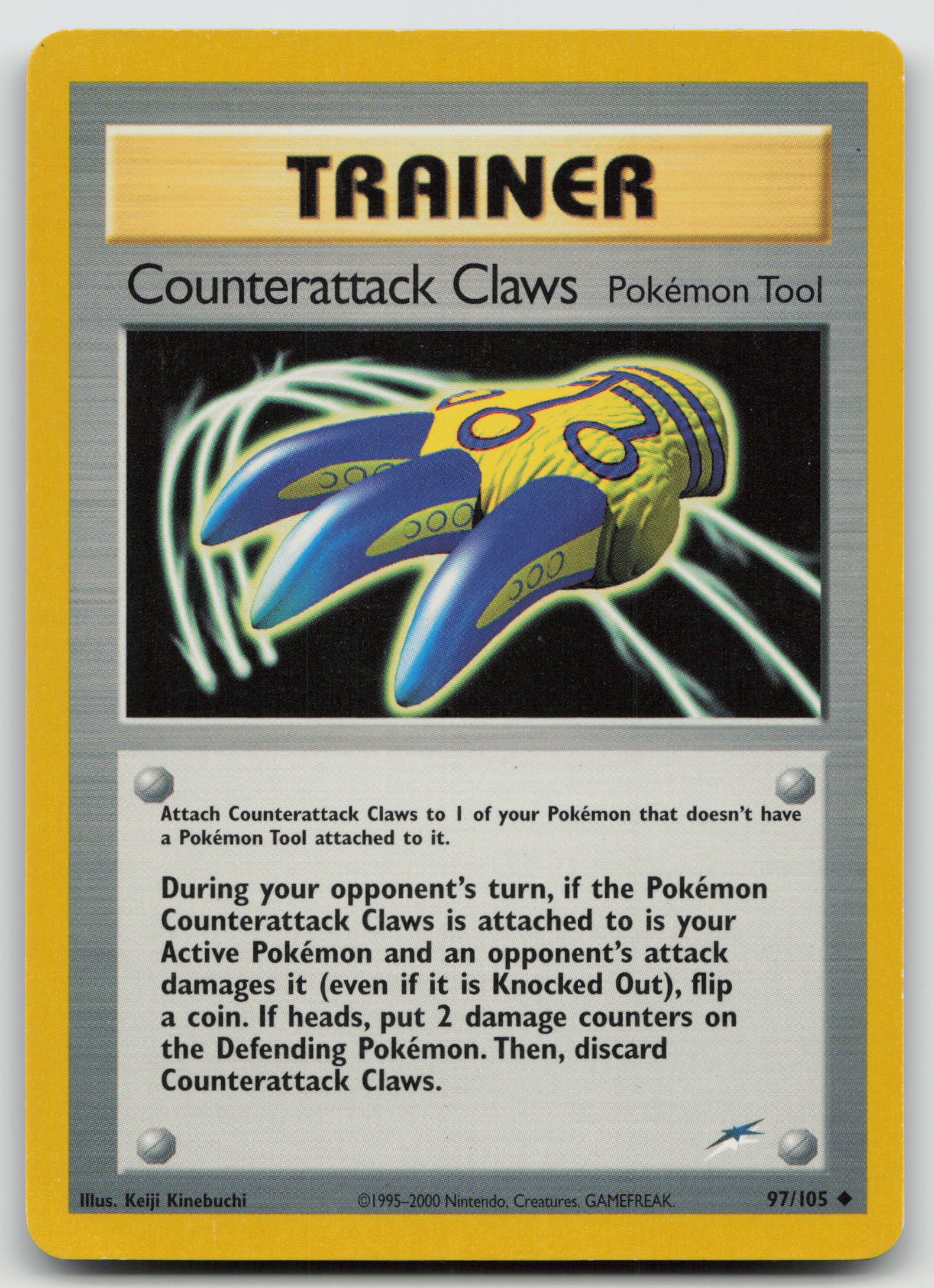 Counterattack Claws Uncommon Unlimited N4 097/105 MP