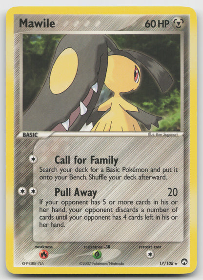 Mawile Rare Normal PK 17/108 LP