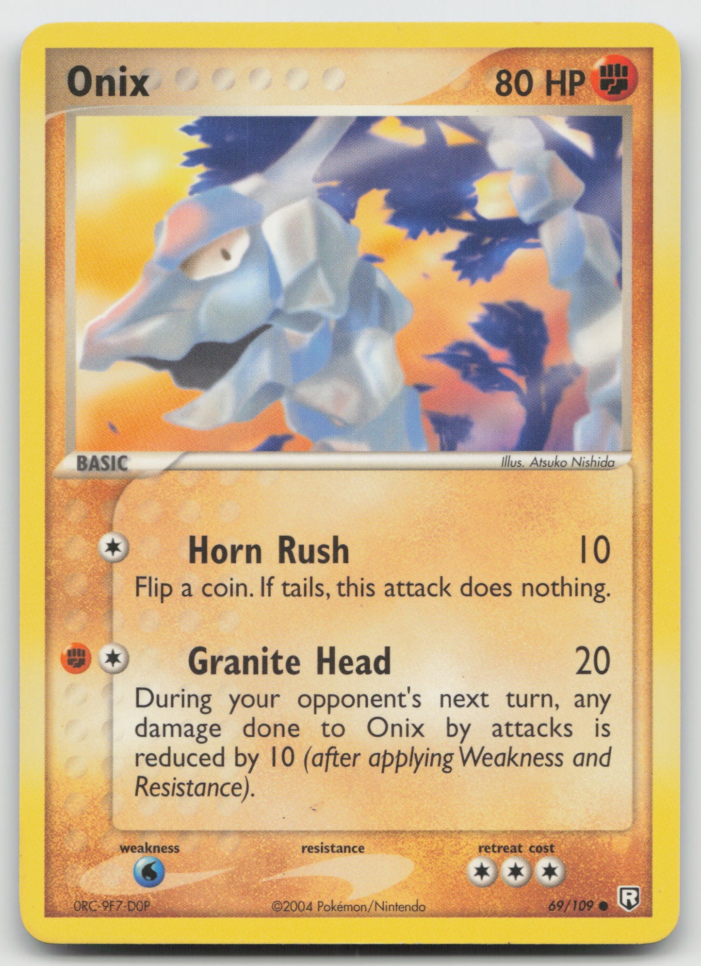 Onix Common Team Rocket Returns 69/109 LP
