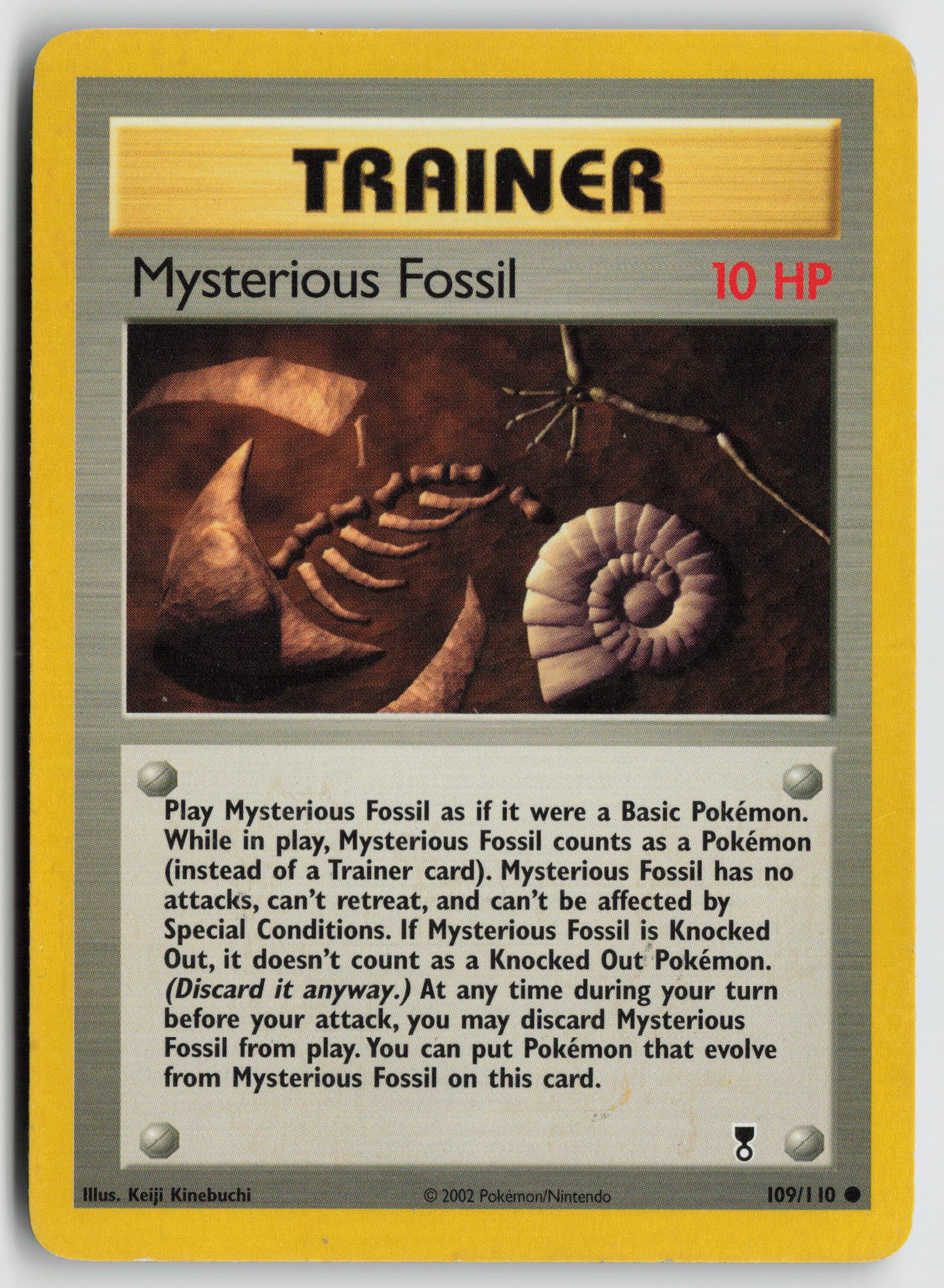 Mysterious Fossil Common Legendary Collection 109/110 MP