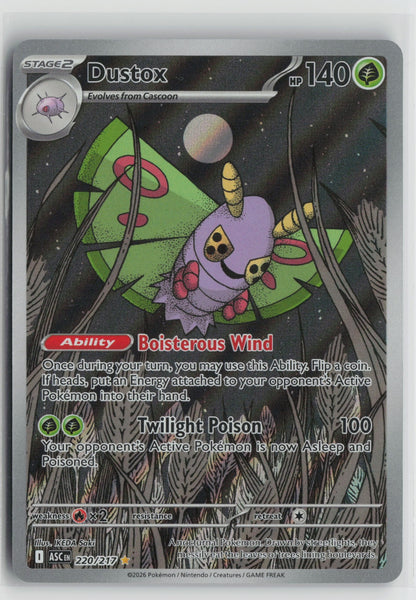 Dustox - Illustration Rare Holo ASC 220/217 NM