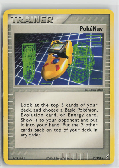 Pokenav Uncommon CG 83/100 LP