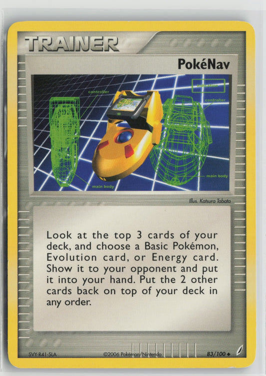 Pokenav Uncommon CG 83/100 LP